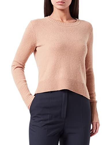 HUGO Damski sweter z dzianiny Sbasa, jasny/pastelowy brąz232, L