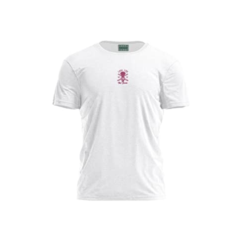 Bona Basics, Męski T-shirt z cyfrowym nadrukiem,% 100 bawełna, biały, na co dzień, męskie topy, rozmiar: S, biały, S