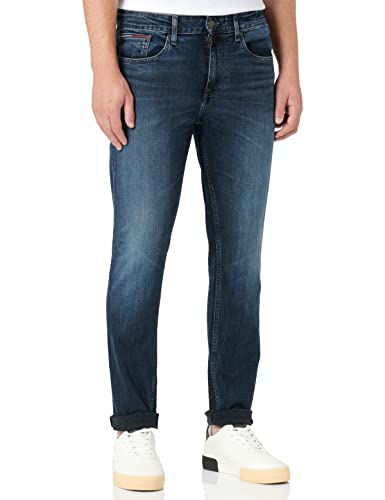 Tommy Jeans Spodnie męskie, Czarny jeans, 31W / 36L
