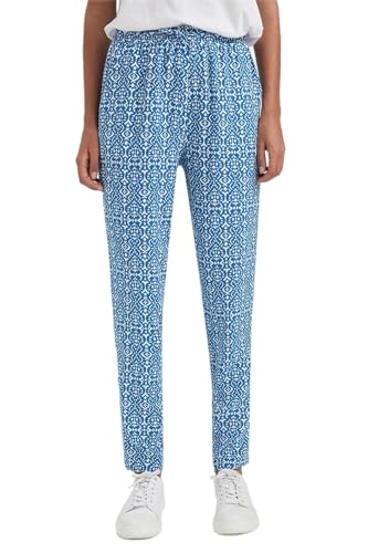 DeFacto Damskie spodnie do biegania z dzianiny na co dzień – standardowy krój, spodnie do joggingu, damskie spodnie do joggingu, dres do joggingu, niebieski, 42