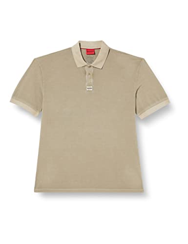 HUGO Męska koszulka polo Danoe, Open Brown249, L, Open Brown249, L