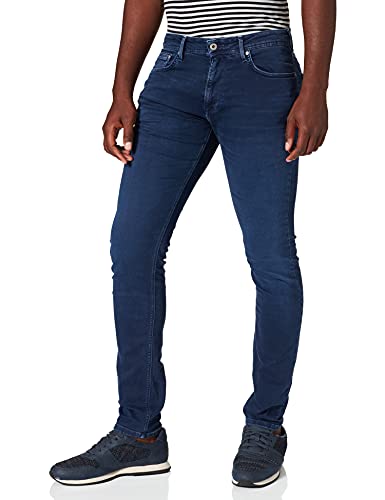 Pepe Jeans Stanley Spodnie męskie, Niebieski, 28W regularny