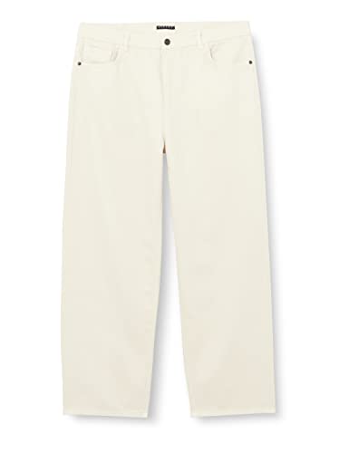 Sisley Dżinsy damskie, Kremowy biały denim 0l8, 29