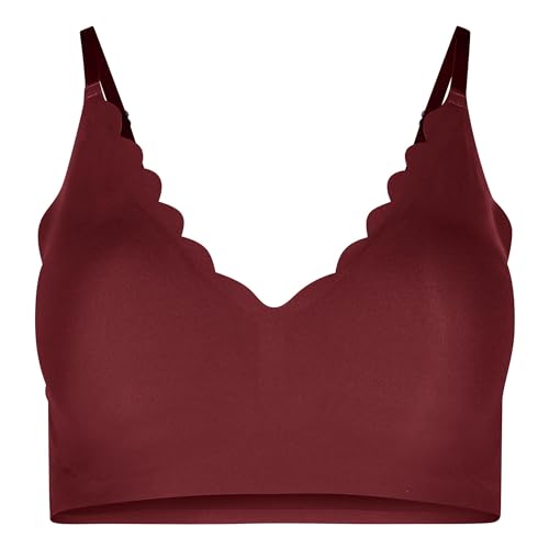 Skiny Damski biustonosz wyjmowane wkładki Micro Essentials, Garnet