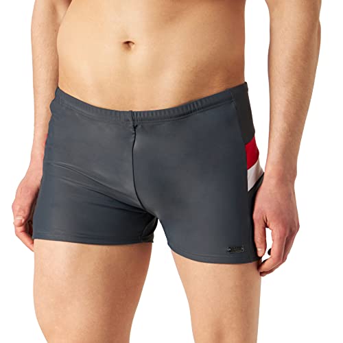 Haute Pression Stroje kąpielowe męskie, Gris/Blanc/Rouge, 8 PL