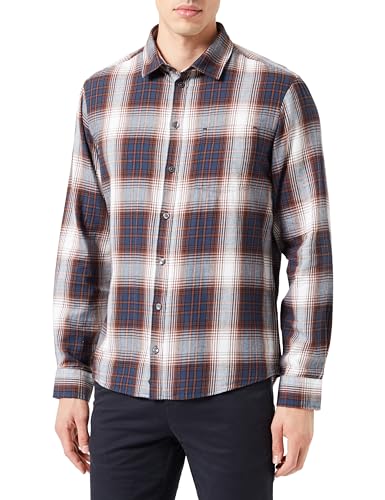 CASUAL FRIDAY Cfanton Ls Checked Shirt koszula męska, 194013/Dark Navy, L