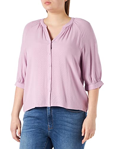 TOM TAILOR Denim Damski Bluzka z rękawami balonowymi 1030114, 28995 - Soft Mauve, L