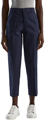 United Colors of Benetton Damskie spodnie 4cdr558r5, niebieskie 252, 34, niebieski 252, 40