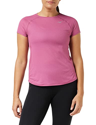 Mizuno Damska koszulka DryAeroFlow bieganie, magenta Haze, L