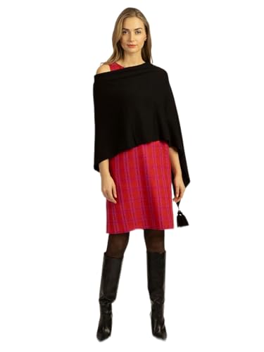 ApartFashion Sweter damski kardigan, czarny, jeden rozmiar pasuje do wszystkich