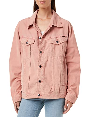 G-STAR RAW Damska kurtka oversized Western Wmn EV, różowa (Rainbow Light Dusty Rose gd D22579-C436-G041), XS, różowy (Rainbow Light Dusty Rose Gd D22579-c436-g041)