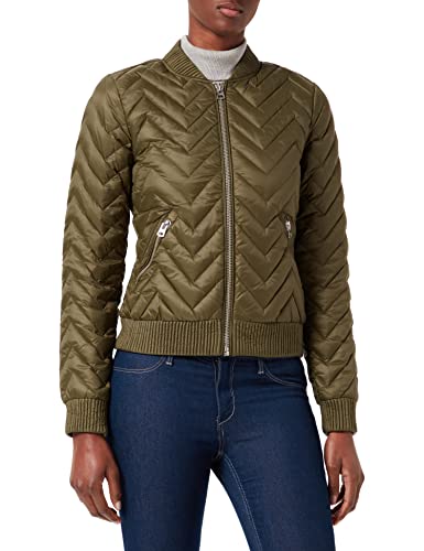 United Colors of Benetton Kurtka damska, Zielony (Olive Night 35a), 32