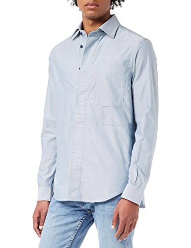 G-STAR RAW Secret Utility Reg koszula męska, Wielokolorowy (Nitro/White Oxford D21085-7665-d139), S