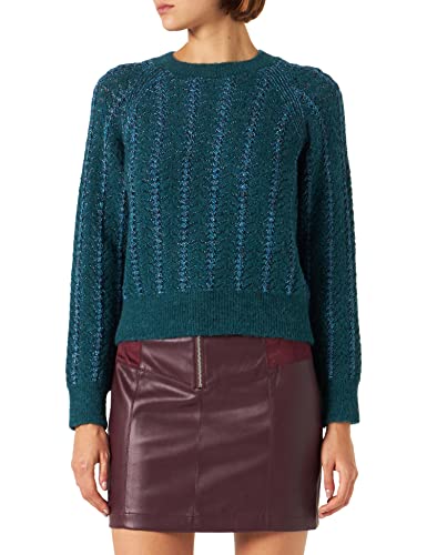 Naf Naf Sweter damski Magie, niebieski, XS