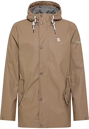 Schmuddelwedda Męska kurtka przeciwdeszczowa 36318575, glina, M