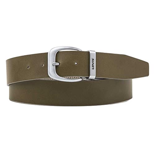 Levi's Dwustronny pasek unisex Core, szarobrązowy, 80 cm