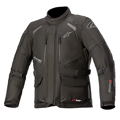 Alpinestars Men's Andes V3 Drystar Jacket odzież motocyklowa, melanżowa czerń, L, Melange Black, S-L