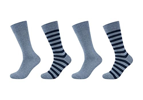 Camano Męskie skarpety Online Men ca-Soft Stripes 4-pak Infinity, 43/46, Infinity, 43 EU
