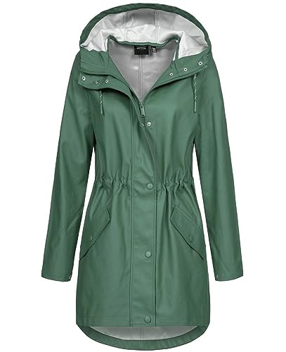 VERO MODA Vmmalou Coated Jacket Noos Kurtka Kobiety , Dark Forest , M