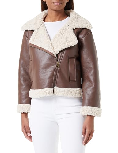 TOM TAILOR Denim Kurtka damska, 19714 - Palony brązowy (Coffee Brown), S