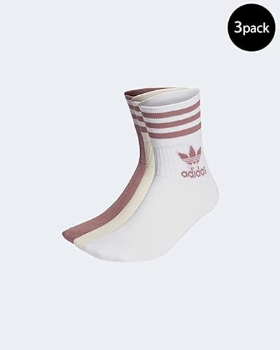 adidas Skarpety o średnim kroju, białe/białe cudowne/tlenek cudu, L, Biały/biały cud/cud tlenek, L