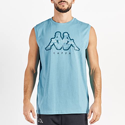 Kappa Groma T-shirt męski, niebieski, S