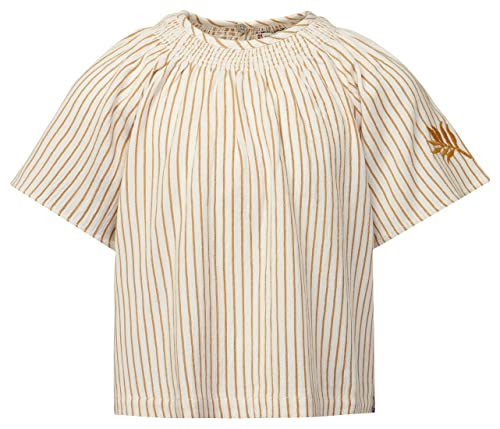 Noppies Kids Koszulka dziewczęca z krótkim rękawem Guntakul T-shirt, Antyczna biel - P331, 116 cm