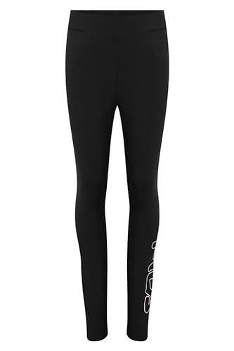 FILA Dziewczęce legginsy Sambuci, czarne, 134/140, czarny, 134/140 cm