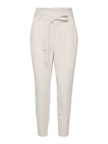 VERO MODA Damskie spodnie Vmeva Hr Loose Paperbag Ga Noos Pants, brzoza, 30-XL