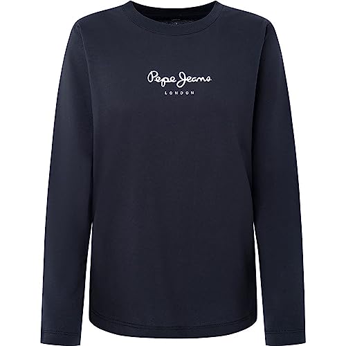 Pepe Jeans Koszulka damska Wendys Ls, czarny (czarny), XL