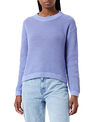 TOM TAILOR Denim Damski Sweter z dzianiny 1033046, 30029 - Calm Lavender, XXL