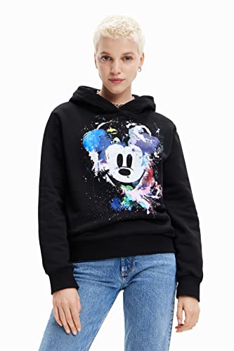 Desigual Bluza damska, czarny, L