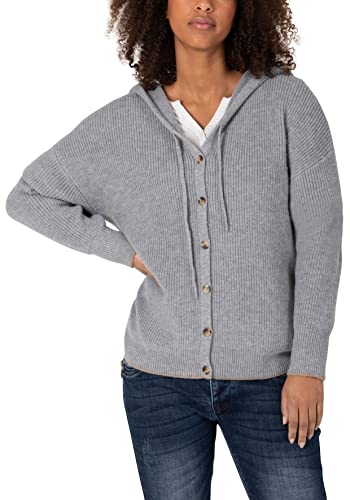 Timezone Klasyczny kardigan damski, Paloma Grey Melange, XL