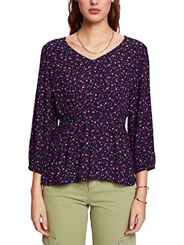 edc by ESPRIT Bluzka damska, 404/Navy 5, M