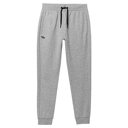 4F Spodnie męskie, Cold Light Grey Melange, XXL