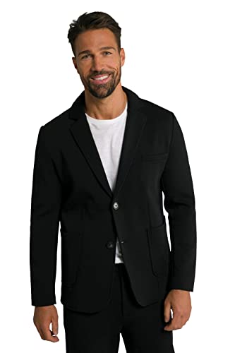 JP 1880 Męska marynarka New York, skrzynka konstrukcyjna, Flexnamic Blazer, czarna, 8XL
