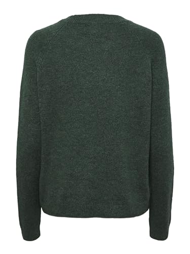 Bestseller A/S Damski sweter Pcjuliana Ls O-Neck Knit Noos Bc, Trekking Green, L