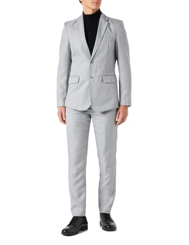 ONLY & SONS Męska marynarka ONSEVE Slim 0052, jasnoszary melanż, 54, jasnoszary melanżowy