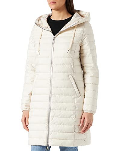 s.Oliver Płaszcz damski z długim rękawem, regularny krój, Off White, 36