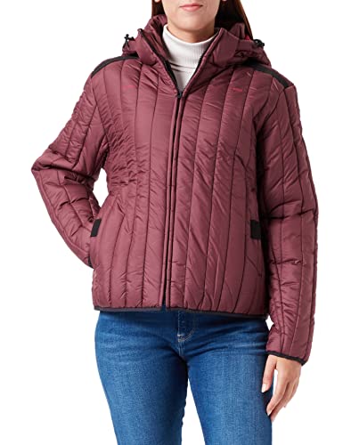 G-STAR RAW Meefic Vertical Quilted kurtka damska, Fioletowy (Wineyard Wine D22241-B958-D303), L