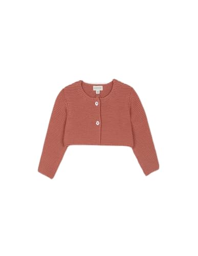 Gocco Sweter kardigan Baby Chaqueta Basica Punto BOBOBO, koralowy, 18 Meses