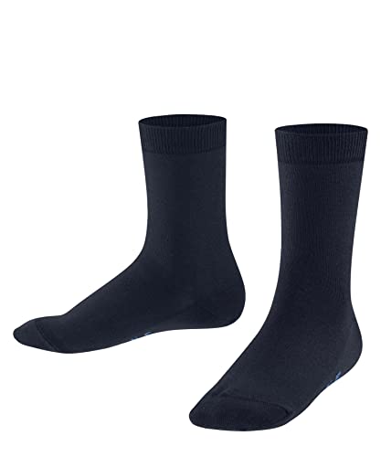 FALKE Uniseks - dzieci Skarpety Cool 24/7 K SO Bawełna jednokolorowe 1 Para, Niebieski (Royal Blue 6115), 27-30 (3-6 lata)