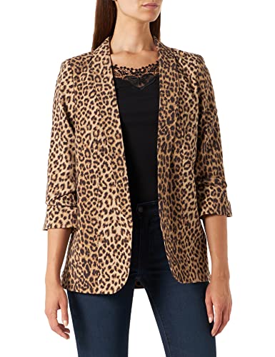 PIECES blezer damski, Natural/AOP: LEO, L