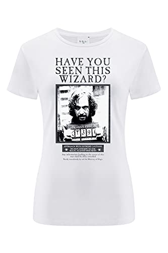 ERT GROUP Oryginalna i oficjalnie licencjonowana przez Harry Potter biała koszulka damska, wzór Harry Potter 049, nadruk jednostronny, rozmiar S