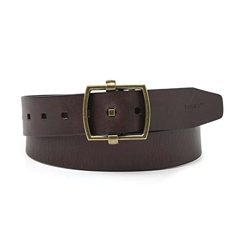 Levi's LEVIS FOOTWEAR AND AKCESSORIES Center Pasek Pasek Bar Brązowy, Jeden rozmiar Unisex, br?zowy
