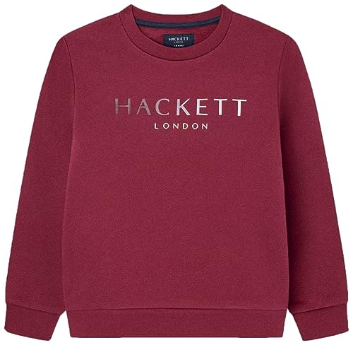 Hackett London Bluza chłopięca Hackett Crew, Fioletowy (jagodowy), 3 Lat