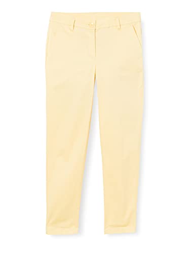 Sisley Spodnie damskie, Żółty 004, 44