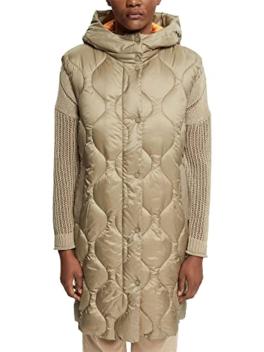 ESPRIT Kamizelka damska, 265/Pale Khaki, L