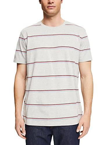 ESPRIT Męski T-shirt, 044/jasnoszary 5, XL