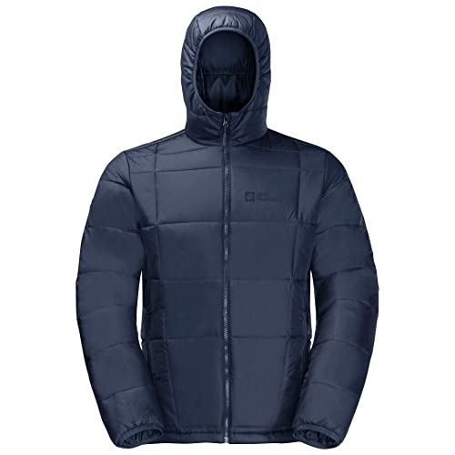 Jack Wolfskin Męska kurtka Bergland Ins, niebieski (Night Blue), 3XL (DE)